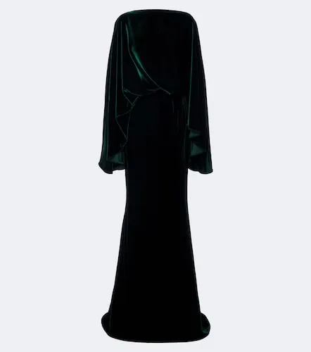 Taller Marmo Robe longue en velours - Taller Marmo - Modalova