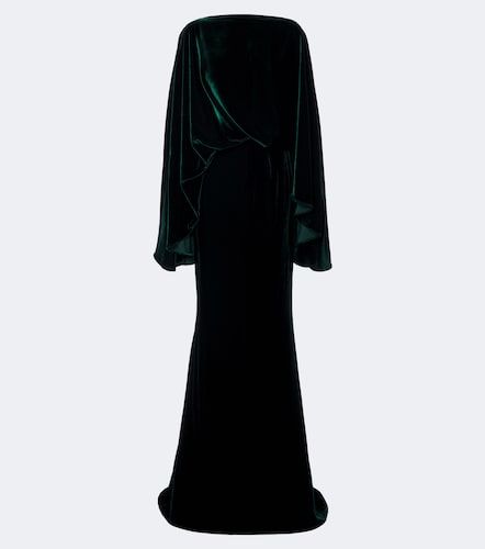Taller Marmo Robe longue en velours - Taller Marmo - Modalova