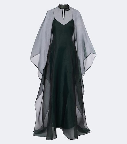 Cafetan Sphinx en organza - Taller Marmo - Modalova