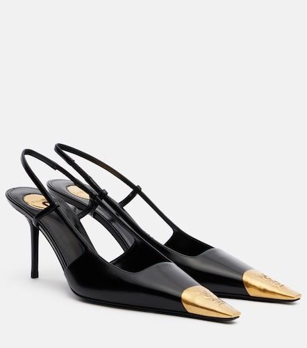 Escarpins slingback Jeanne 75 en cuir - Saint Laurent - Modalova