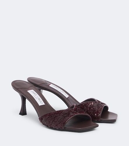 Jimmy Choo Mules Skye à sequins - Jimmy Choo - Modalova