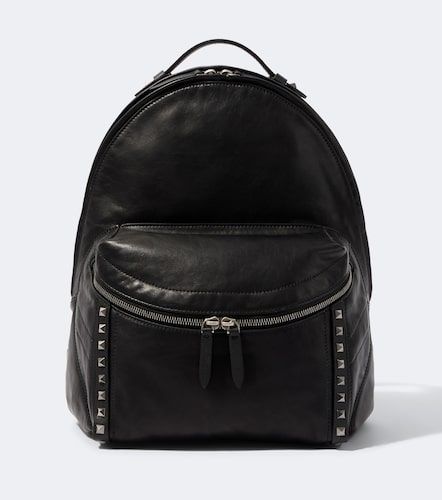 Sac à dos Rockstud en cuir - Valentino Garavani - Modalova