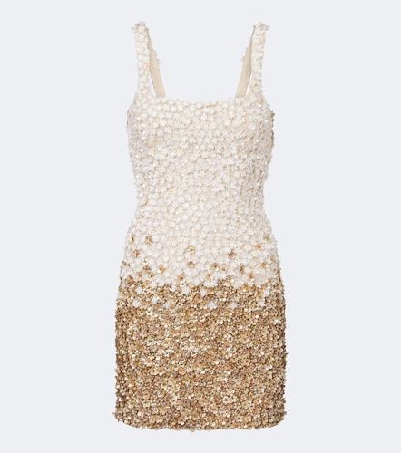 Là Fuori Robe en soie à ornements - La Fuori - Modalova