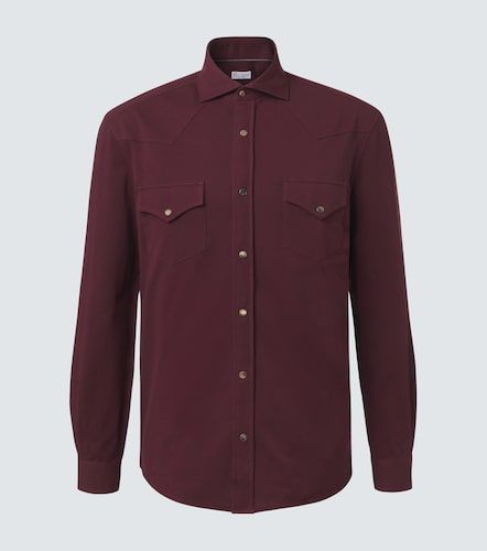 Brunello Cucinelli Chemise en coton - Brunello Cucinelli - Modalova