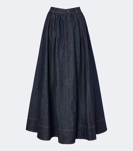 Jupe longue en denim - Jean Paul Gaultier - Modalova
