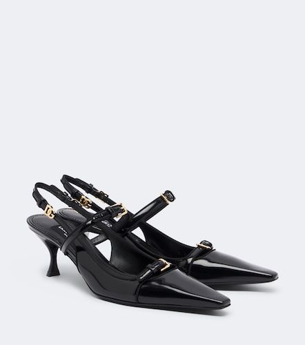 Escarpins slingback DG en cuir verni - Dolce&Gabbana - Modalova