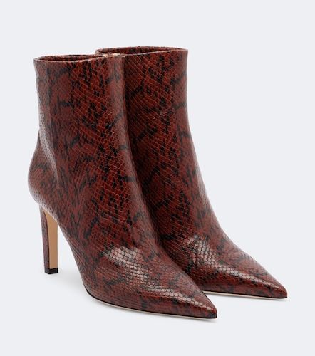 Bottines Frankie en cuir façon serpent - Jimmy Choo - Modalova