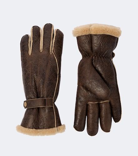 RRL Gants en cuir et shearling - RRL - Modalova