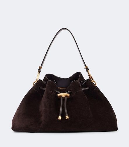 Sac seau Cinch Medium en daim - Jimmy Choo - Modalova