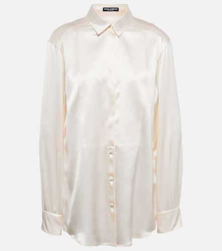 Chemise en soie à empiècements - Dolce&Gabbana - Modalova