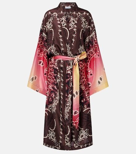 Robe de plage imprimée en soie - The Attico - Modalova