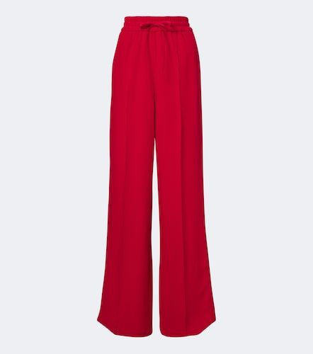 Pantalon ample en Cady Couture - Valentino Garavani - Modalova