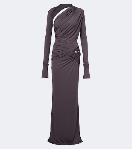 Robe longue asymétrique Jade - De La Vali - Modalova