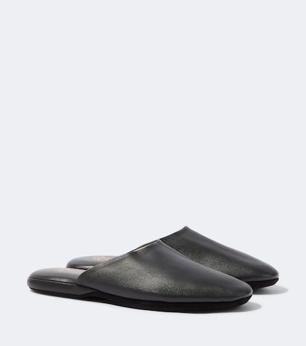 Charvet Slippers en cuir - Charvet - Modalova