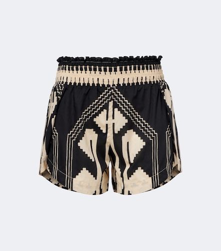 Short en coton à imprimé - Johanna Ortiz - Modalova