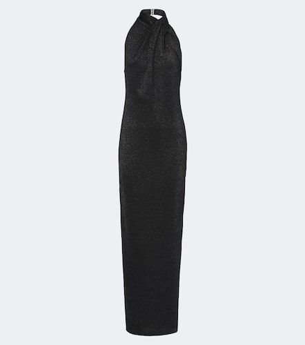 Balmain Robe longue en lamé - Balmain - Modalova