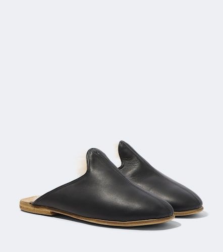 Sabah Mules en cuir et shearling - Sabah - Modalova