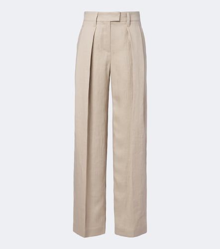 Pantalon ample Monili en lin - Brunello Cucinelli - Modalova