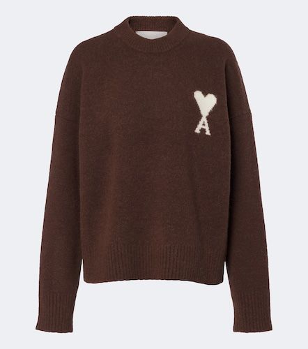 Pull Ami De Coeur en alpaga et laine - Ami Paris - Modalova