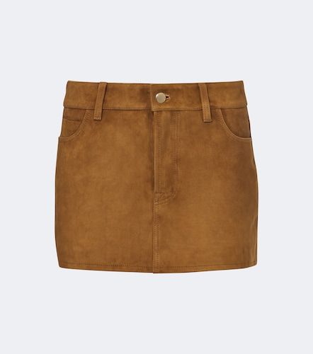 Mini-jupe Cherry en daim - 7 For All Mankind - Modalova