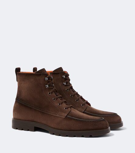 Santoni Bottines en daim - Santoni - Modalova