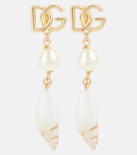 Boucles d’oreilles Capri DG à perles fantaisie - Dolce&Gabbana - Modalova