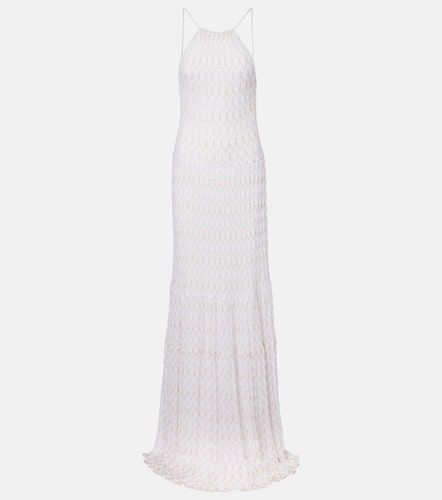 Missoni Robe longue en lamé - Missoni - Modalova