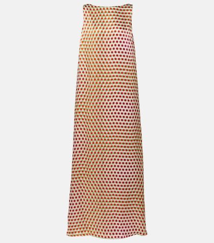 Robe en soie à pois - Dries Van Noten - Modalova