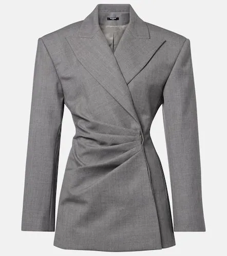 Balmain Robe blazer en laine vierge - Balmain - Modalova