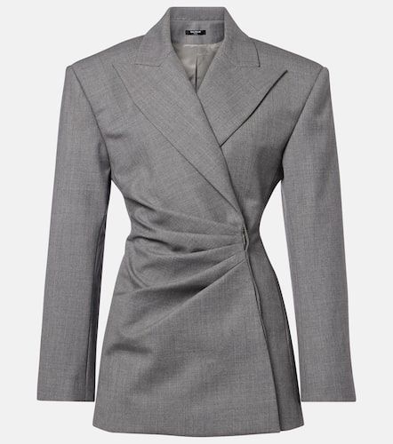 Balmain Robe blazer en laine vierge - Balmain - Modalova