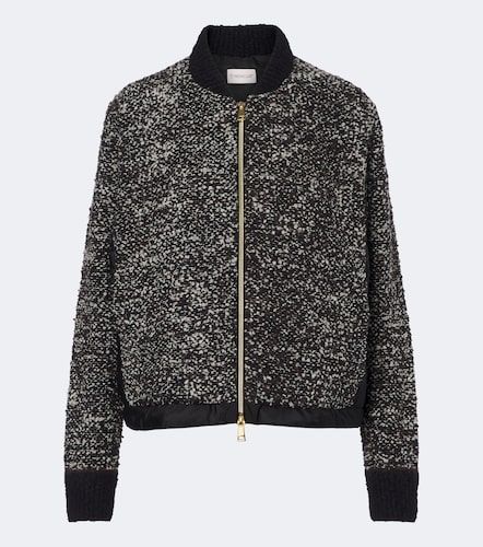 Cardigan en coton, laine et alpaga mélangés - Moncler - Modalova