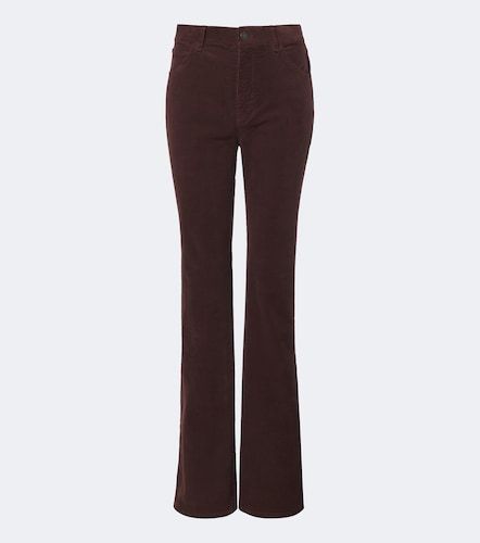 Pantalon droit Joan en velours côtelé de coton mélangé - Nili Lotan - Modalova