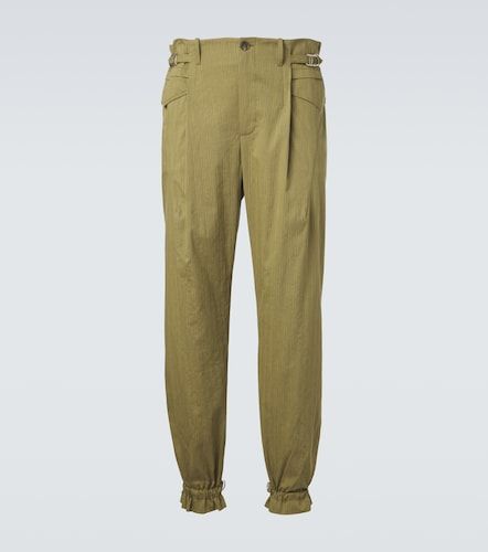 Pantalon fuselé Egreta en coton mélangé à rayures - Kiko Kostadinov - Modalova