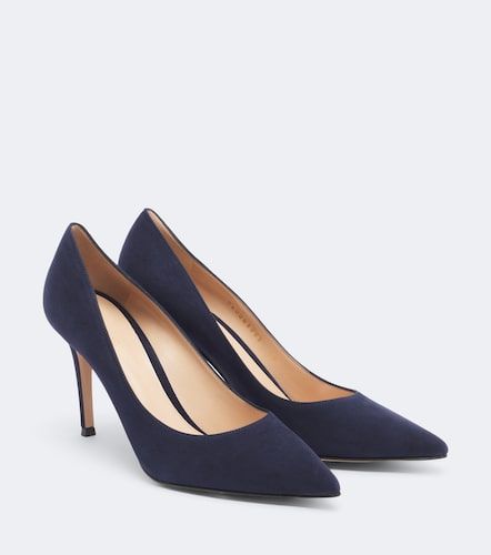 Escarpins Gianvito en daim - Gianvito Rossi - Modalova