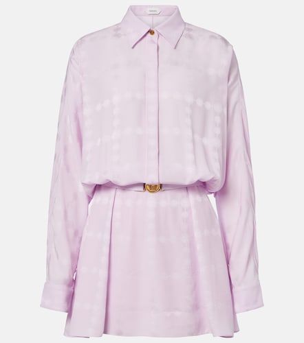 Versace Robe chemise Medusa en soie - Versace - Modalova