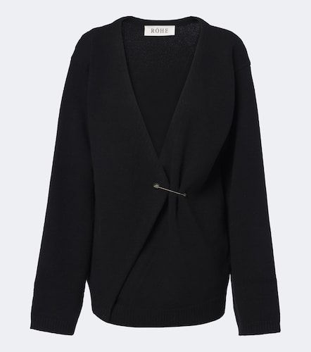 Róhe Cardigan en laine et cachemire - Rohe - Modalova