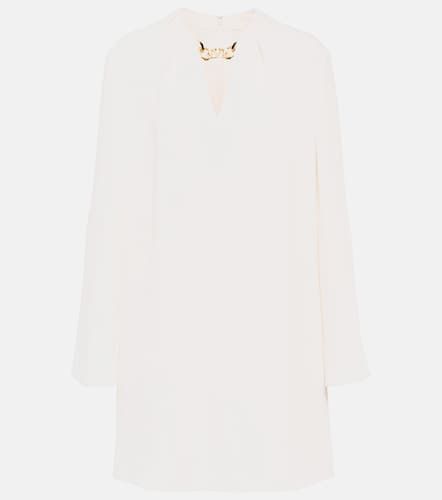 Valentino Robe VLogo en soie - Valentino - Modalova