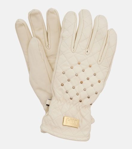 Gants de ski Glisten en cuir à clous - Goldbergh - Modalova