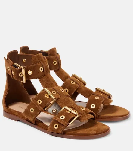 Gianvito Rossi Sandales en daim - Gianvito Rossi - Modalova