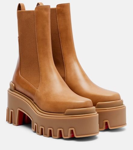 Bottines Chelsea Marchacroche en cuir - Christian Louboutin - Modalova