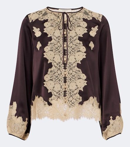 Dôen Blouse Lucine en soie à dentelle - Doen - Modalova