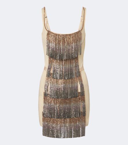 Robe à ornements et dentelle - The Attico - Modalova