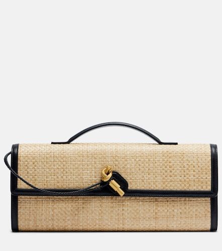 Pochette Andiamo à effet raphia - Bottega Veneta - Modalova