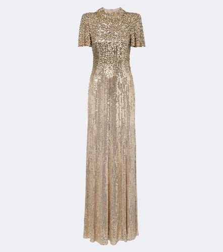 Robe longue Kiku à ornements - Jenny Packham - Modalova