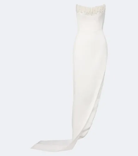 Robe longue bustier à ornements - David Koma - Modalova