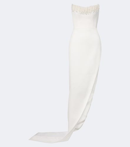 Robe longue bustier à ornements - David Koma - Modalova