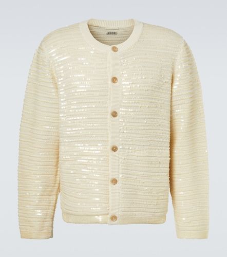 Cardigan Sequin Spotlight en laine vierge - Bode - Modalova