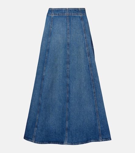 Ulla Johnson Jupe midi Uma en jean - Ulla Johnson - Modalova