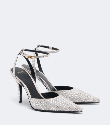 Escarpins slingback à ornements - Balmain - Modalova