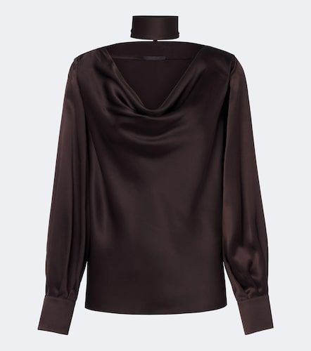 Blouse Elegante en satin de soie - Max Mara - Modalova